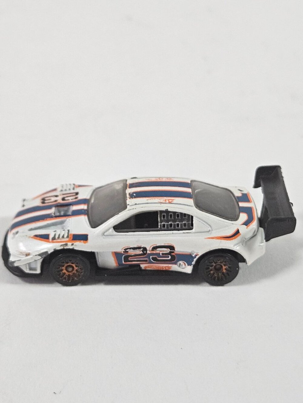 Vintage Hot Wheels Pikes Peak Celica 1997 Pearl White #23 Race Car